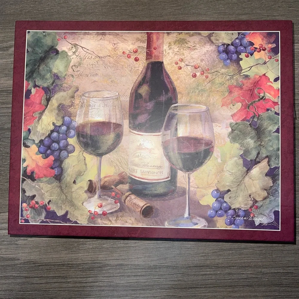 Lang Jigsaw Puzzle Wine Country Susan Winget Art 500 Pieces - Picture 1 of 6